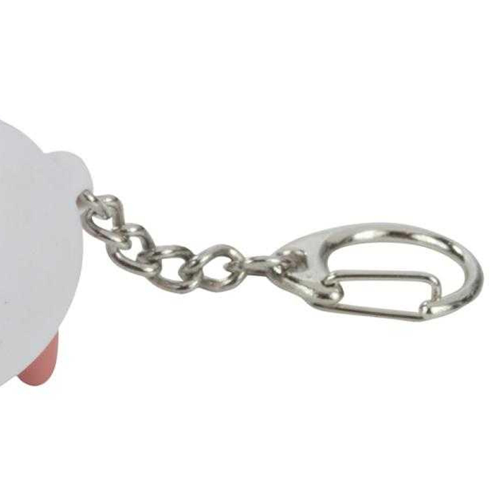 Porteclé Torche Animal (Blanc) 3/4