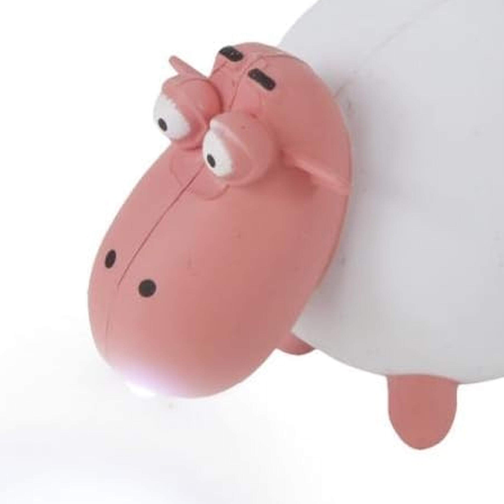 Porteclé Torche Animal (Blanc) 2/4