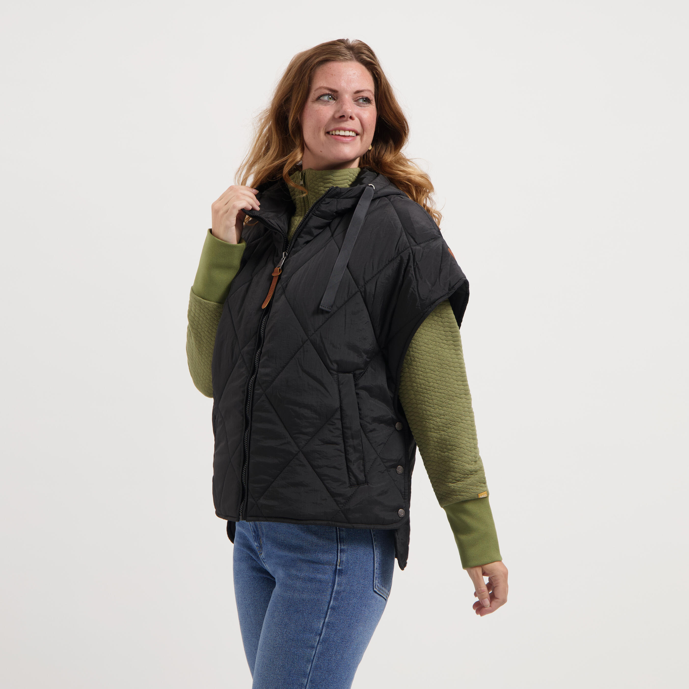 MGO MGO Leah Dames - Bodywarmer - Tussenjas - Zwart
