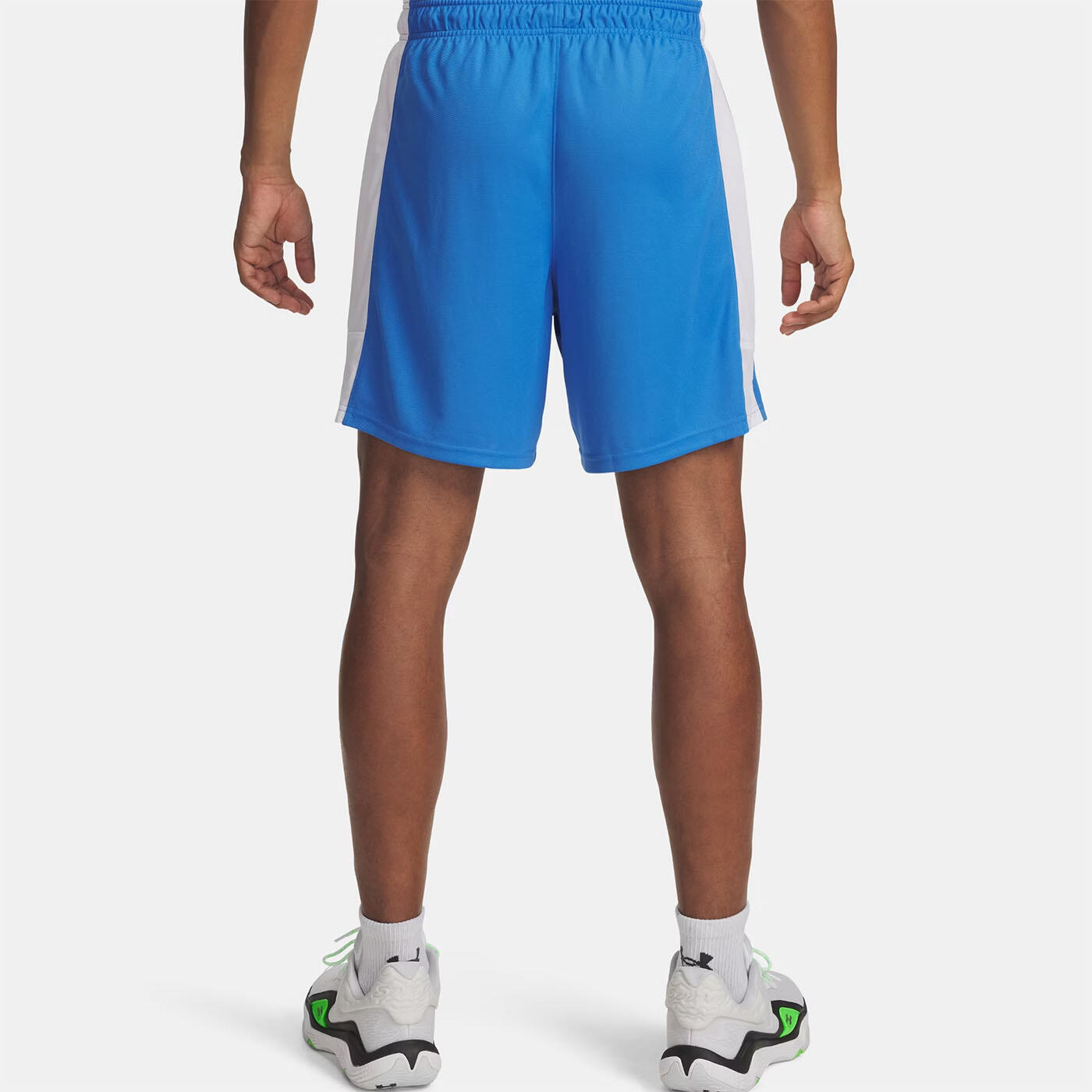 Short UA Zone 18 cm pour homme Under Armour Bleu 2/3