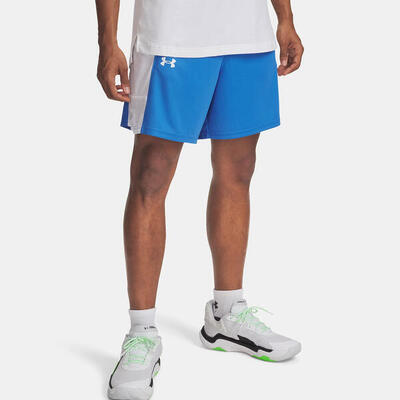 Ua zone 18 cm short voor heren under armour blauw