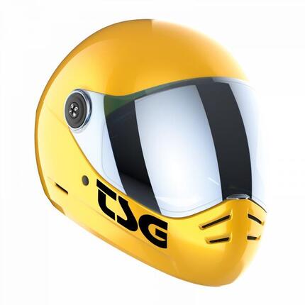 Okulary ochronne Tsg Pass 2.0 Solid Color (+ dodatkowy daszek) Gloss Goldrush XL