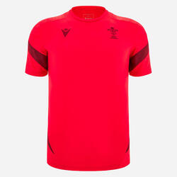 Maillot d'entraînement Pays de Galles Rugby Macron Rouge
