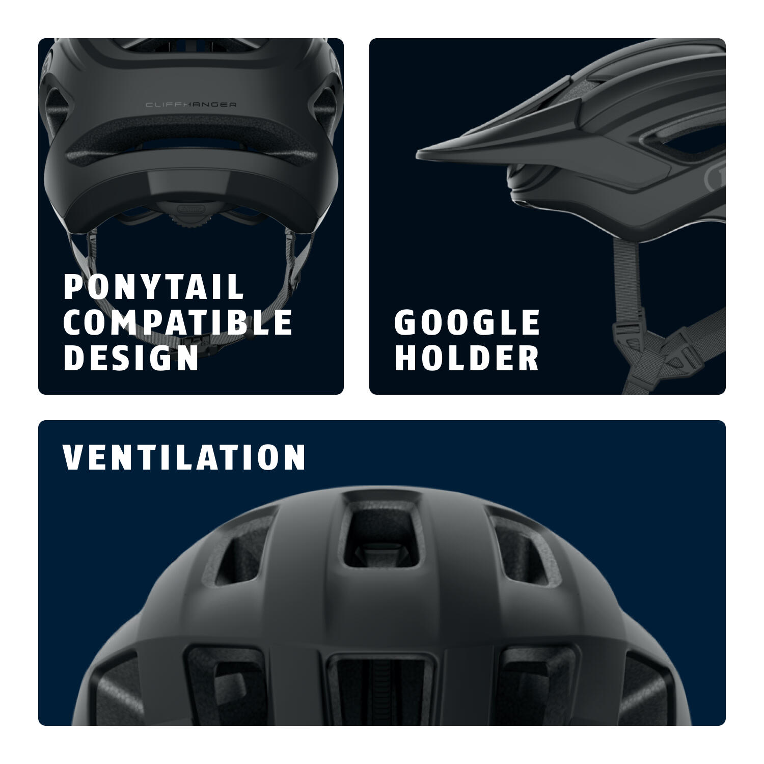 Casque de vélo MTB "Moventor 2.0", noir 3/7