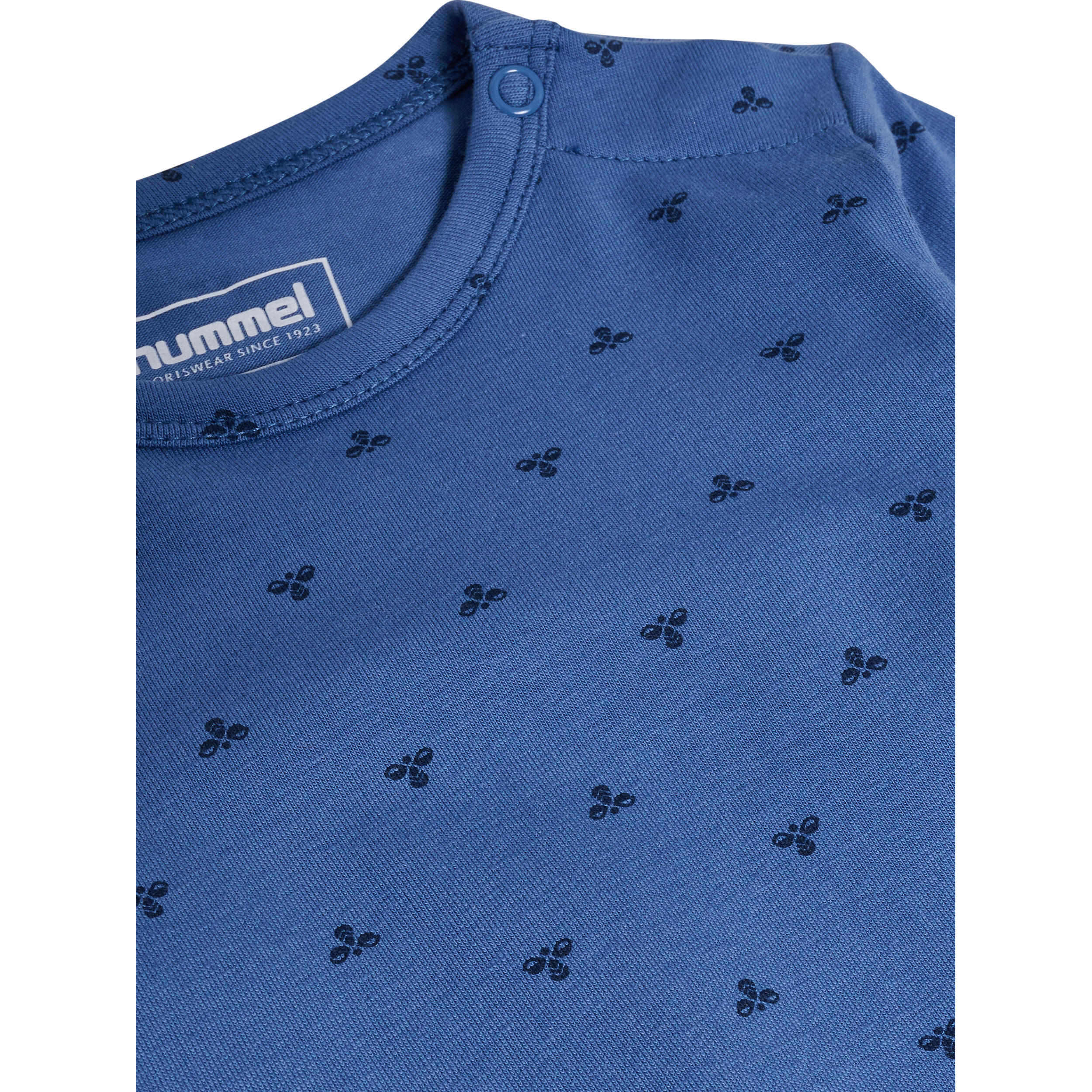 Baby romper met lange mouwen Hummel Mini AOP 3/3