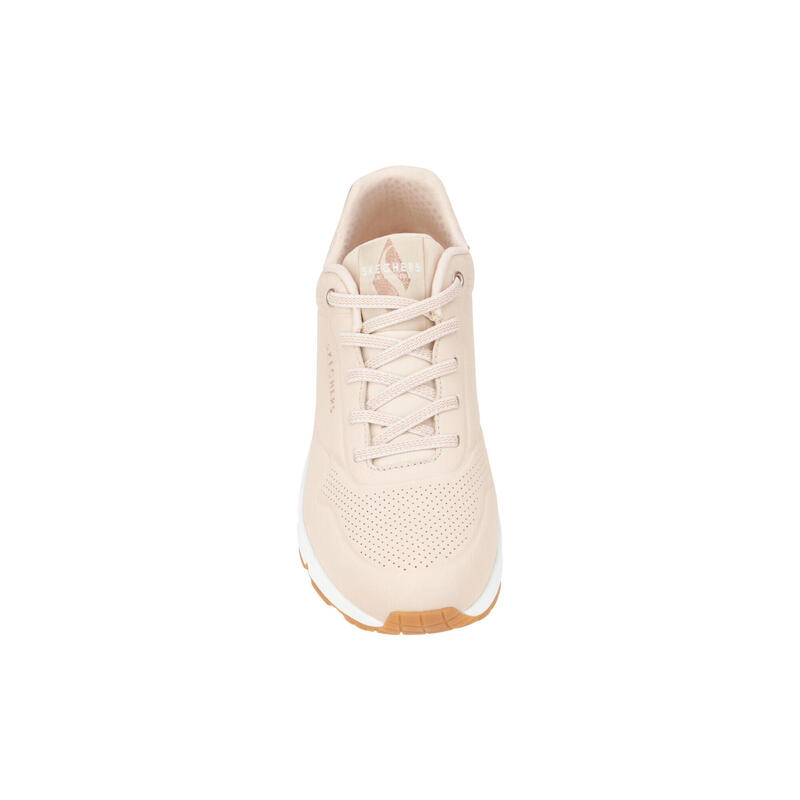 Pantofi Sport Skechers Model Uno - Shimmer Away Culoare Bej
