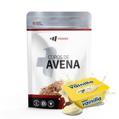 Gearomatiseerde havervlokken - 800 g custard mm supplements