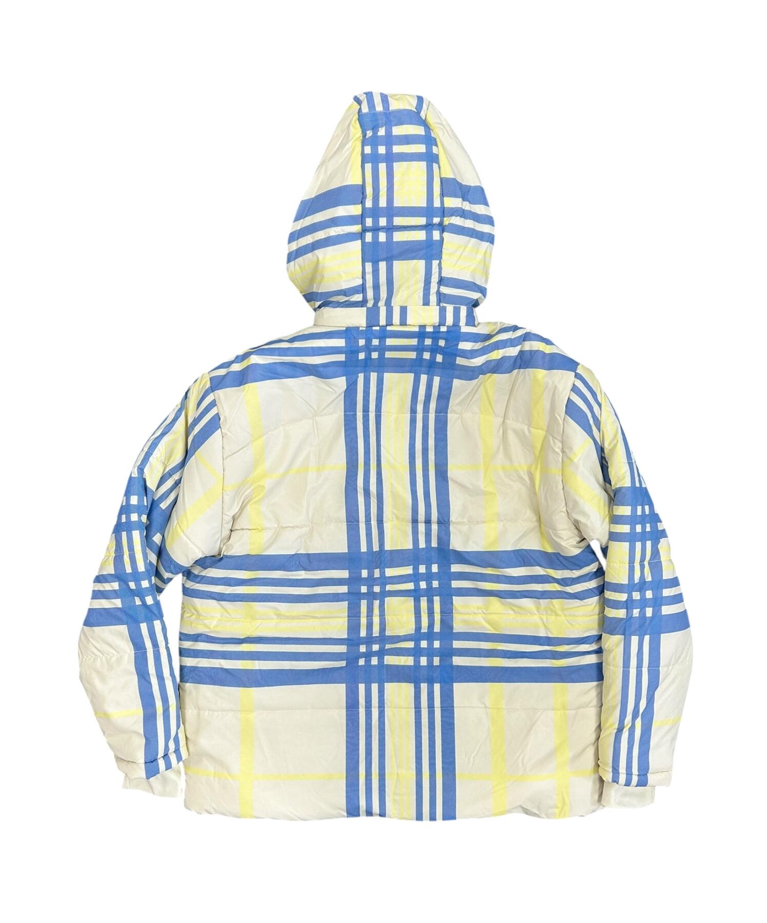 Leeds United Men's Jacket Football Ecru Puffer Padded Top NO BRAND