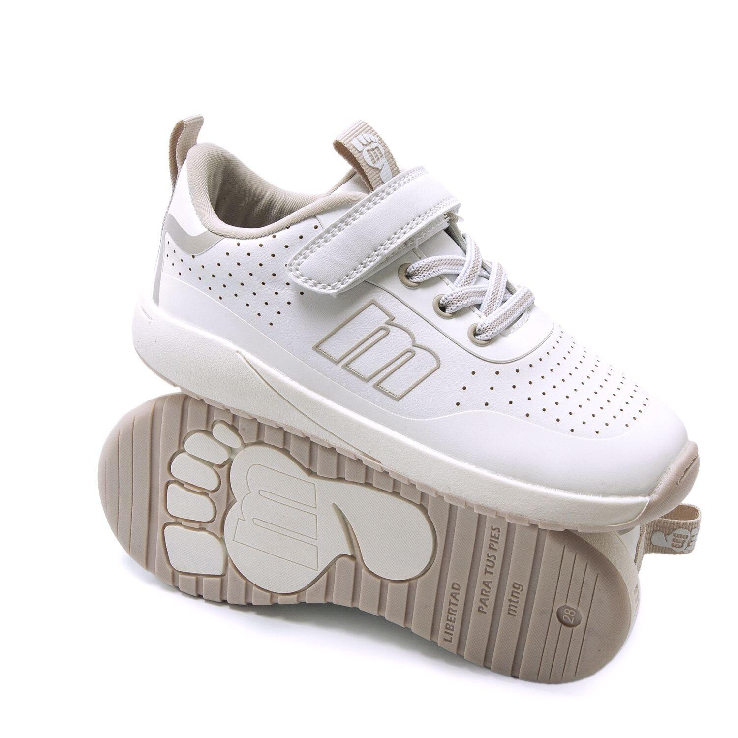 Sneakers barefoot Bambino MTNG KIDS Free Bianco 4/7