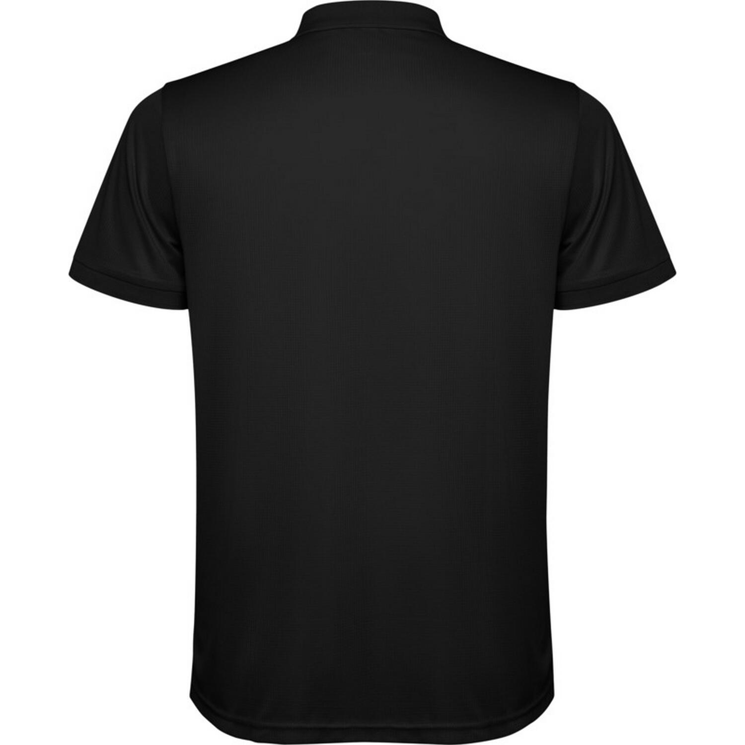 Heren Tormo Poloshirt met Korte Mouwen (Massief zwart) 2/4