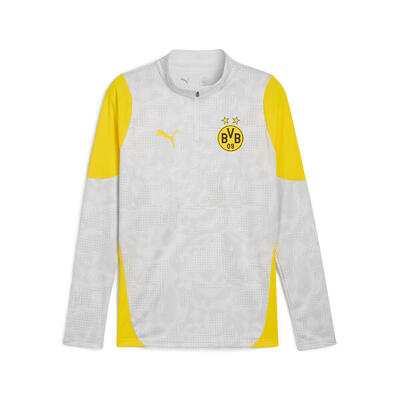 Top da training con zip corta Borussia Dortmund da uomo PUMA