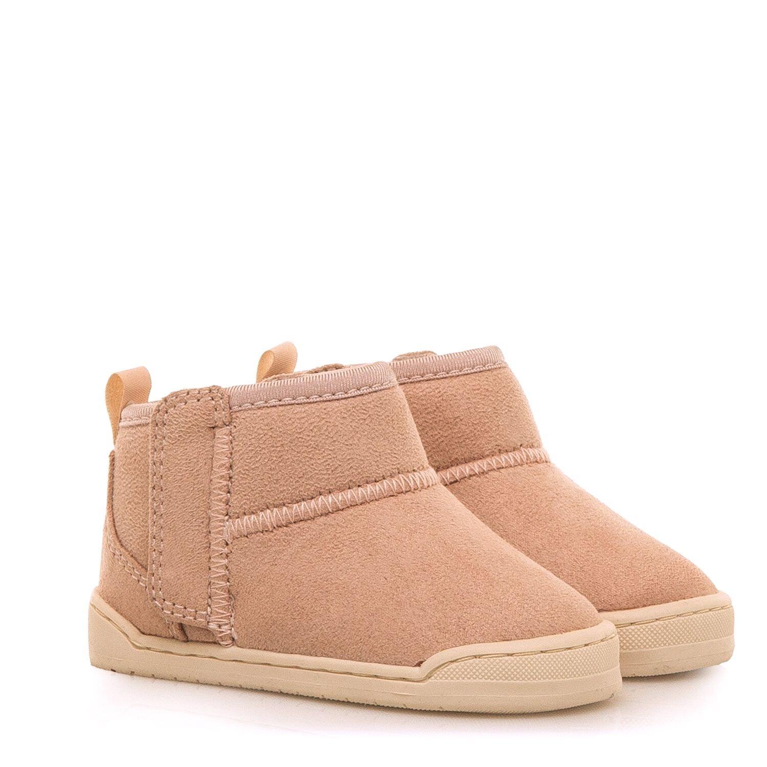 botas de tornozelo menina barefoot mtng free baby rosa 5/7