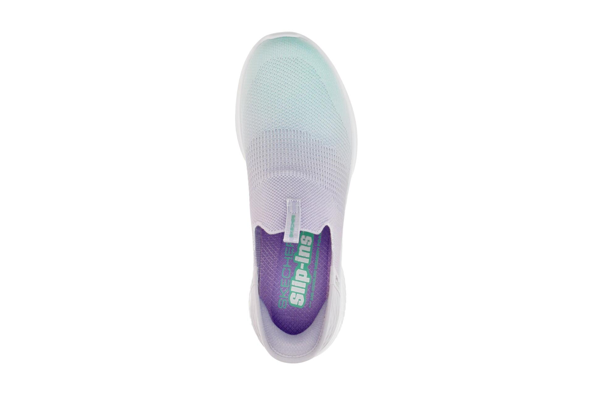 Skechers Ultra Flex Slipper Schuhe blau lila Slip-Ins 149708 6/7