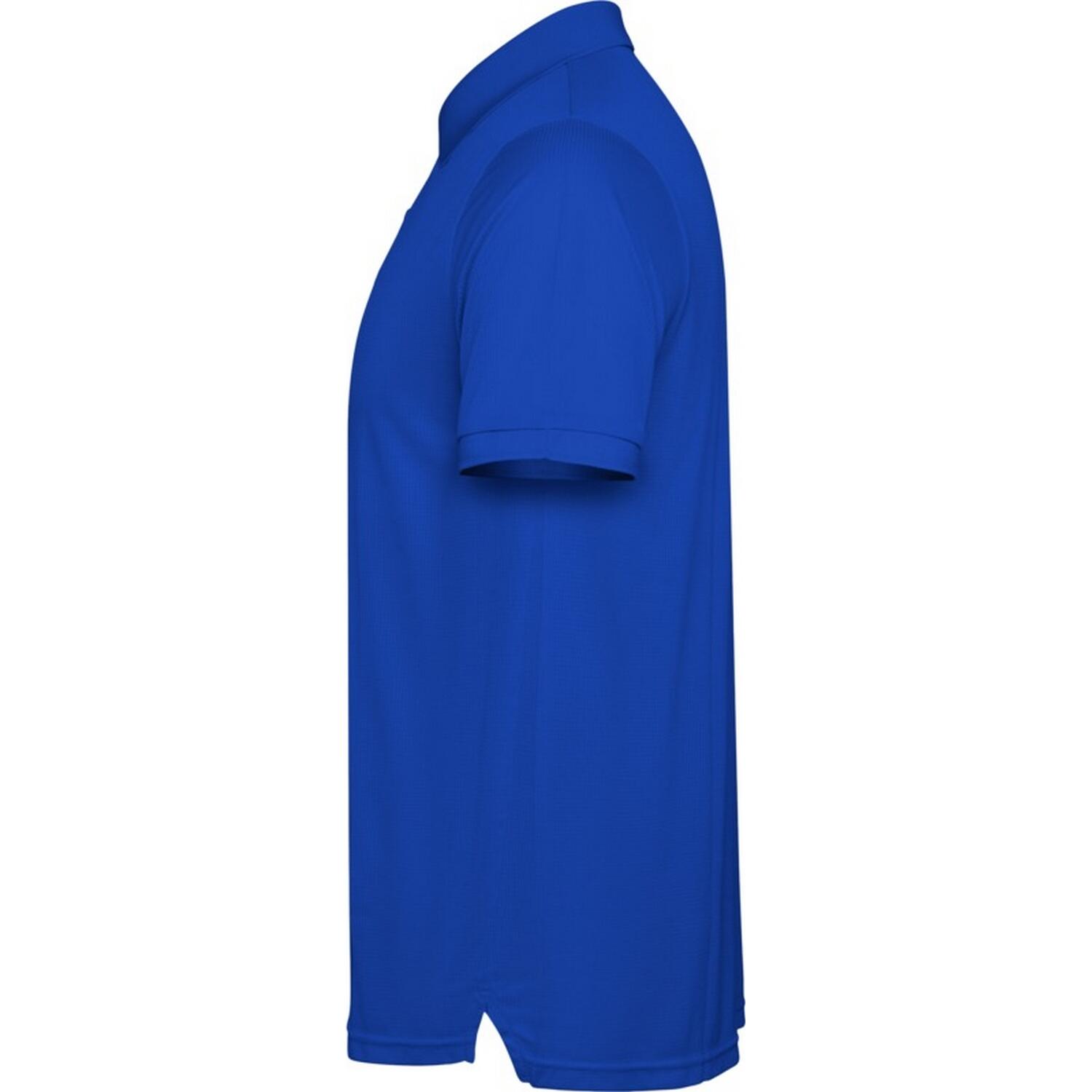 Heren Tormo Poloshirt met Korte Mouwen (Royaal Blauw) 3/4