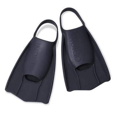 Indigo zwemvliezen met open hiel voor krachtige slagen bij training of snorkelen