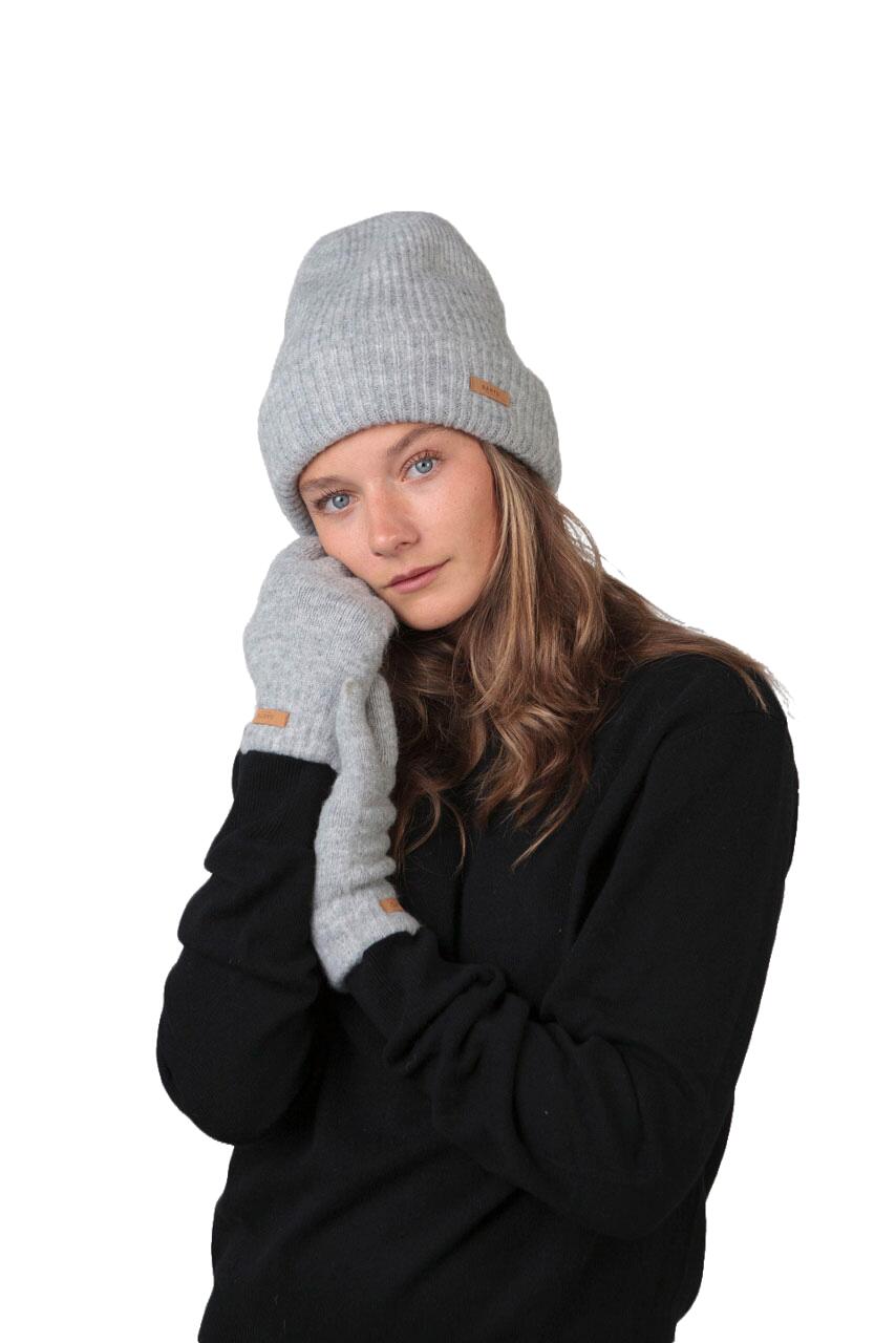 Gants pour femmes Gris chiné 2/3