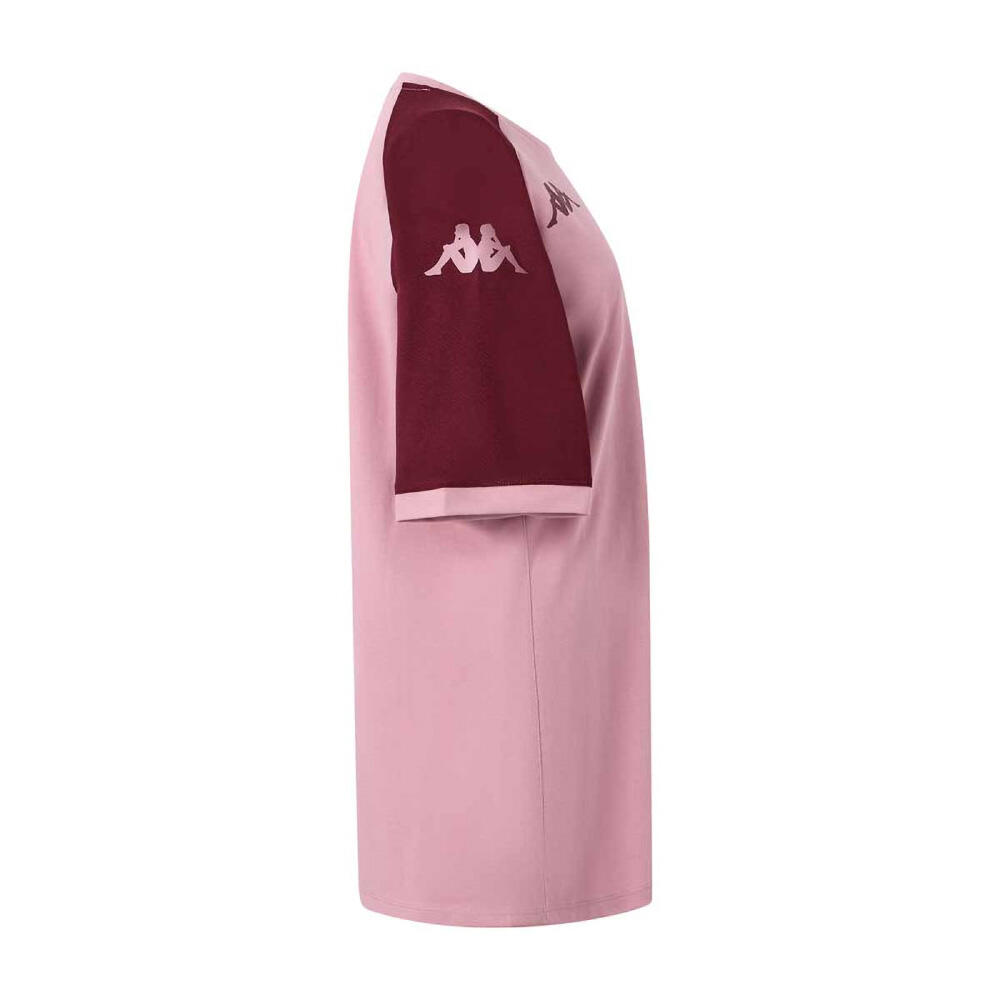 T-shirt d'entrainement UBB pour adulte Kappa Mokiba Rose 3/4