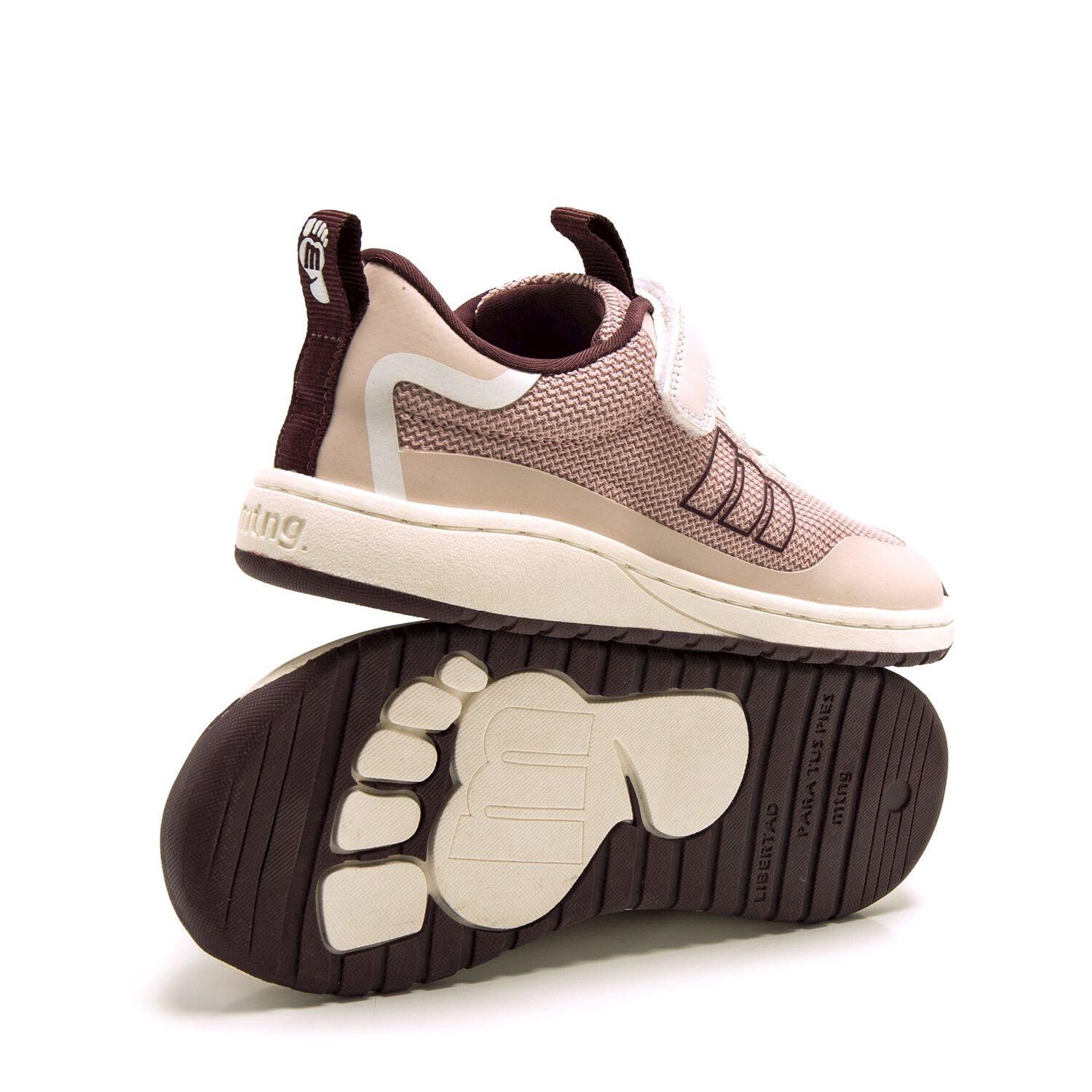 Sapatilhas menina barefoot mtng free rosa 4/7