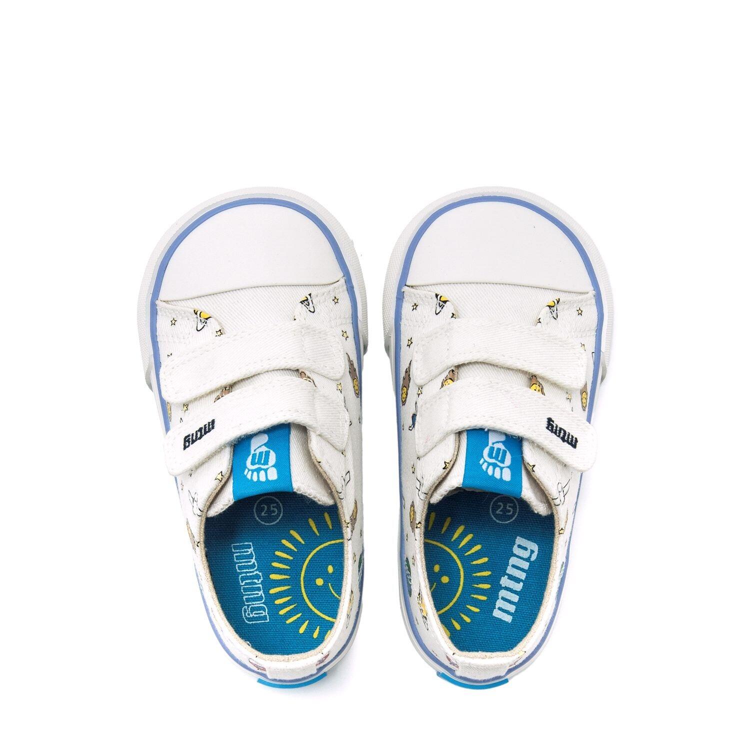 Sneakers Bambina MTNG KIDS Respect-emi Bianco 4/7