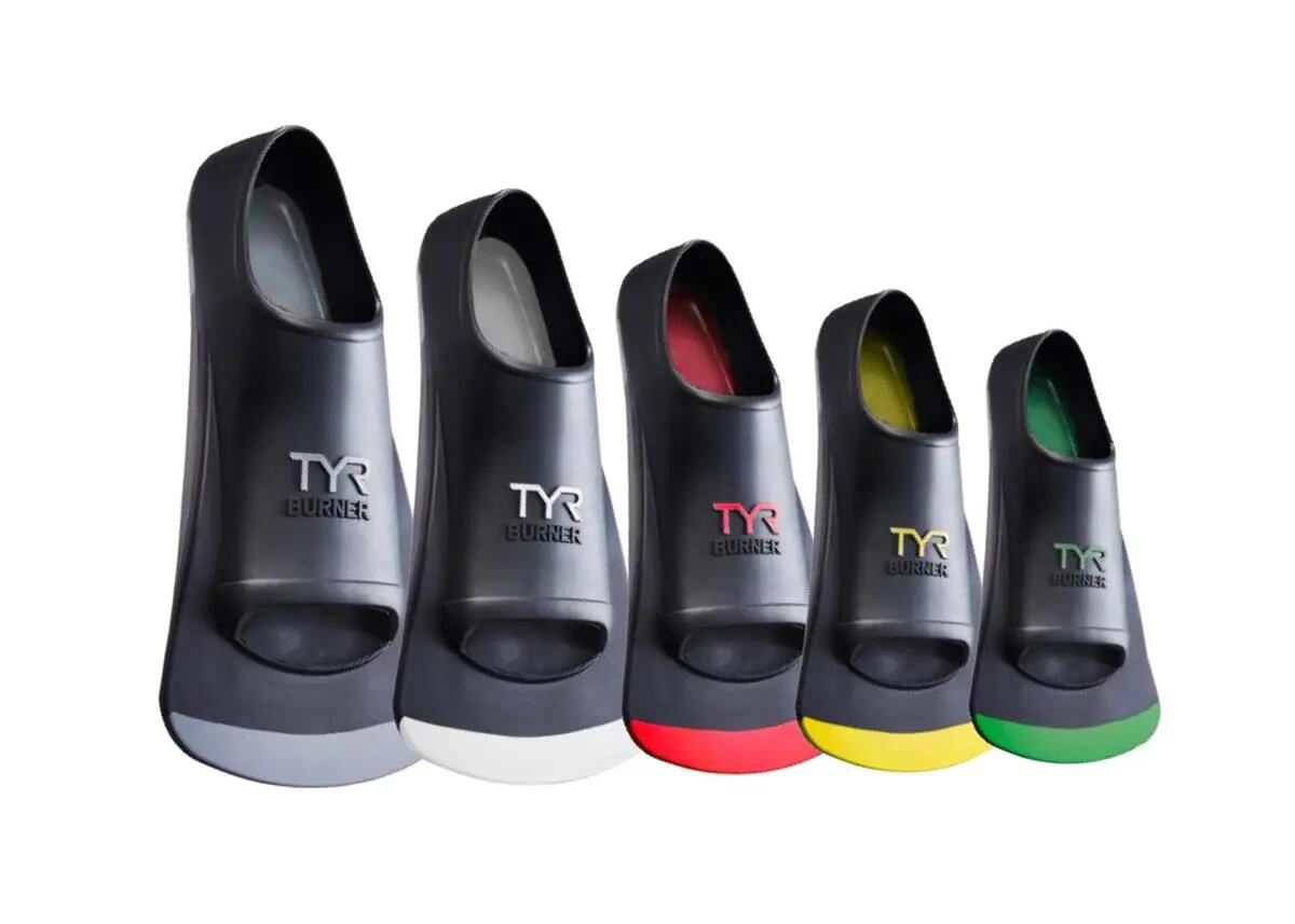 Palmes courtes de natation TYR Burner 2.0 2/5