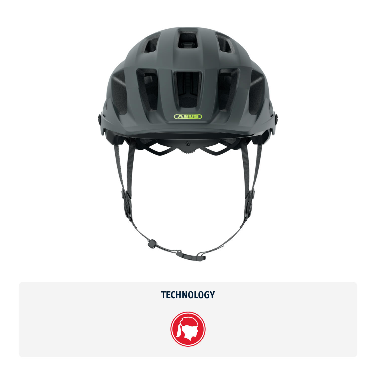 Casco da bici MTB "Moventor 2.0", grigio 2/7