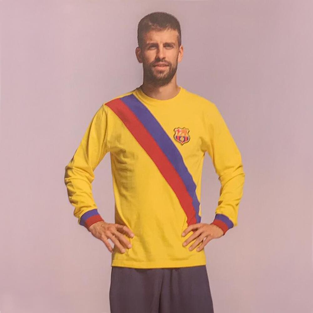 FC Barcelona Away 1974 - 75 Maillot de Foot Rétro 2/7