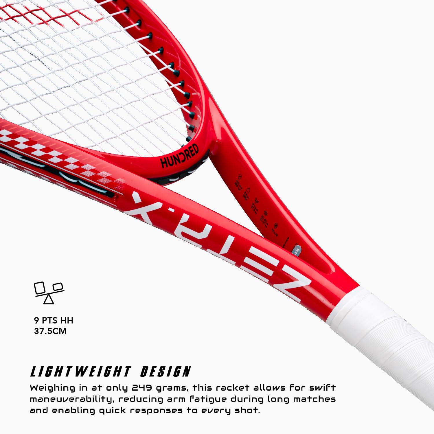 Raquette Hundred Zeta X 249g | Head Heavy | Housse | Grip 3 3/7