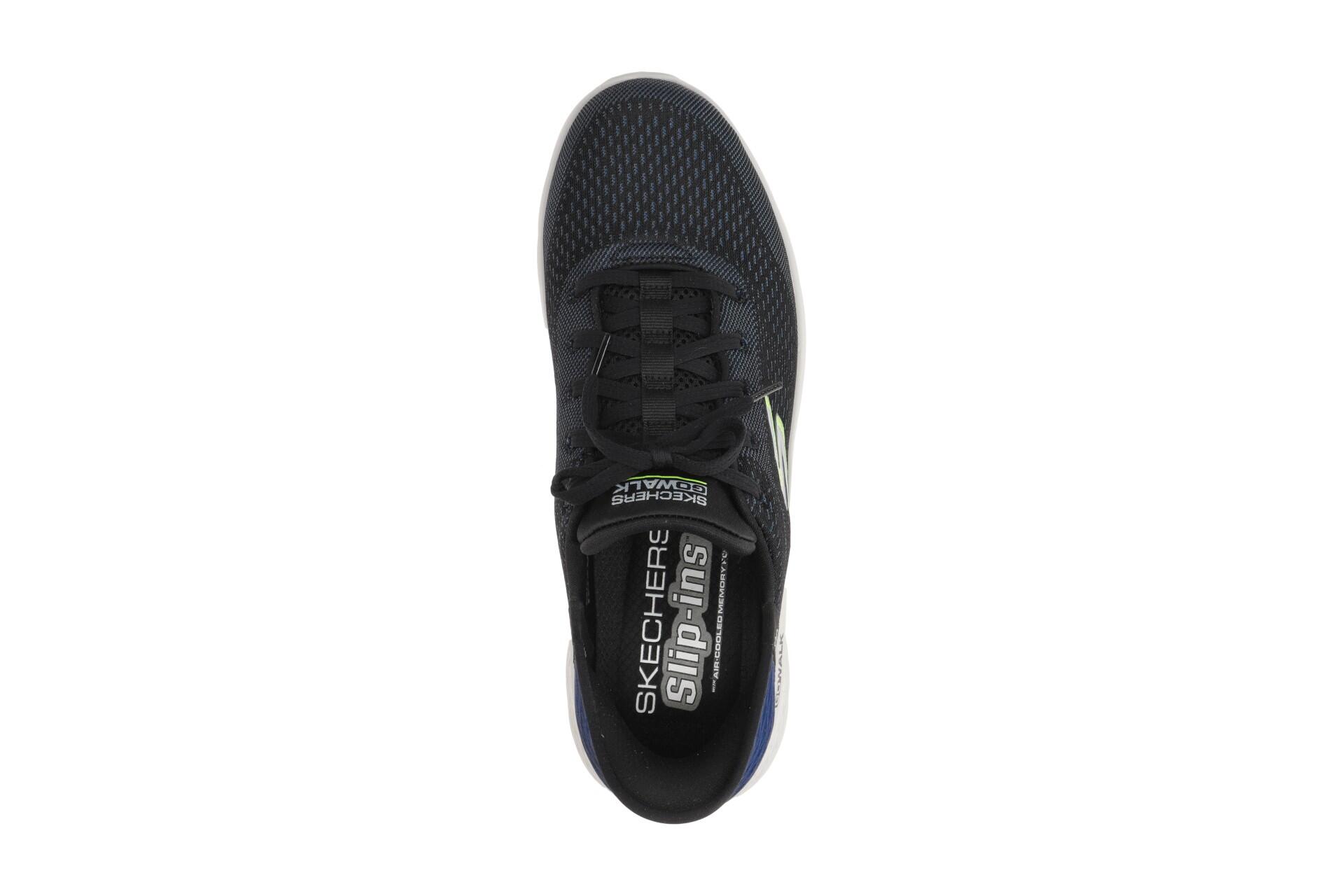 Skechers Herren GO WALK FLEX -New World Sneakers Slip In Vegan 216505 NVLM blau 6/7