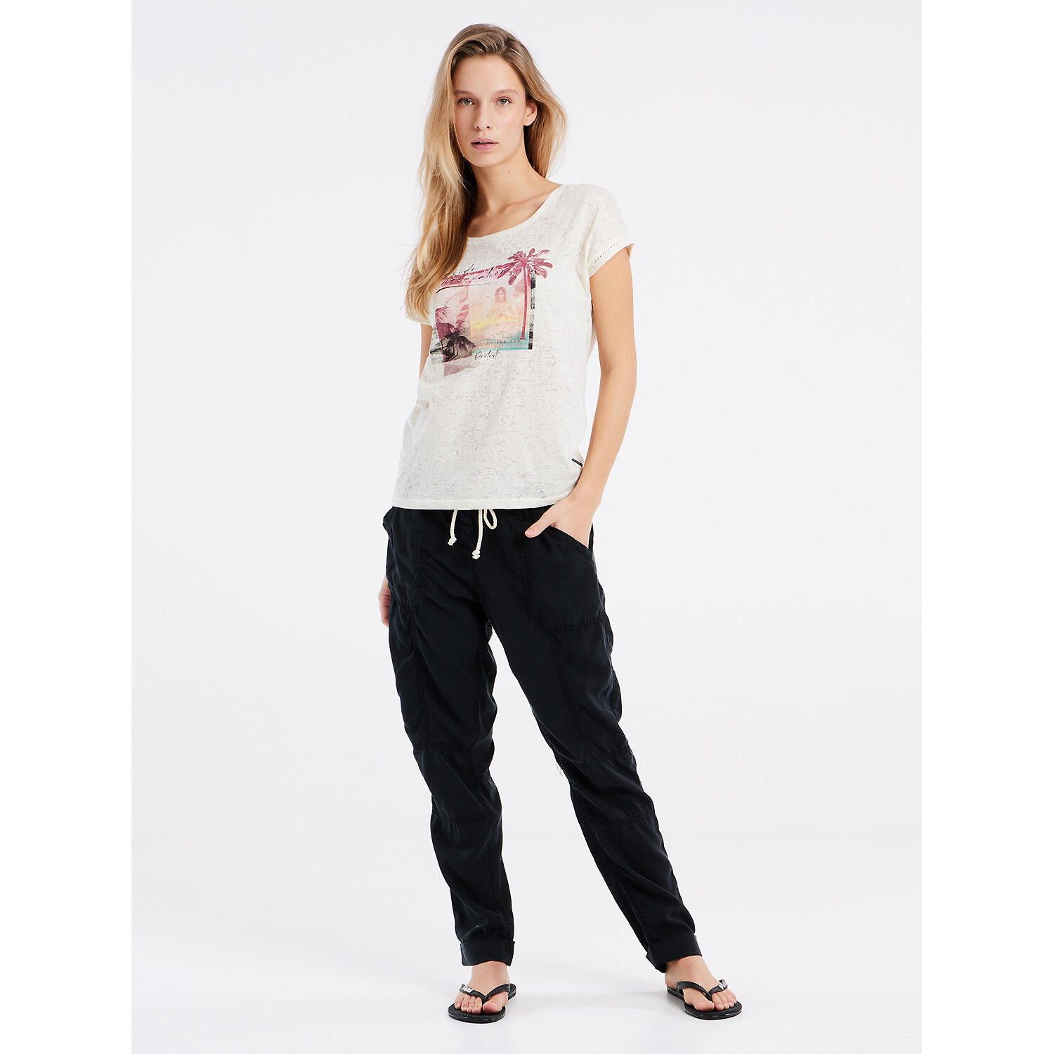 Damen T-Shirt W PRTELLES 23 T-SHIRT 2/6