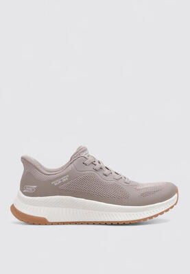 Zapatillas Deportivas Mujer Skechers SLIP-INS: BOBS SQUAD 4 Beige