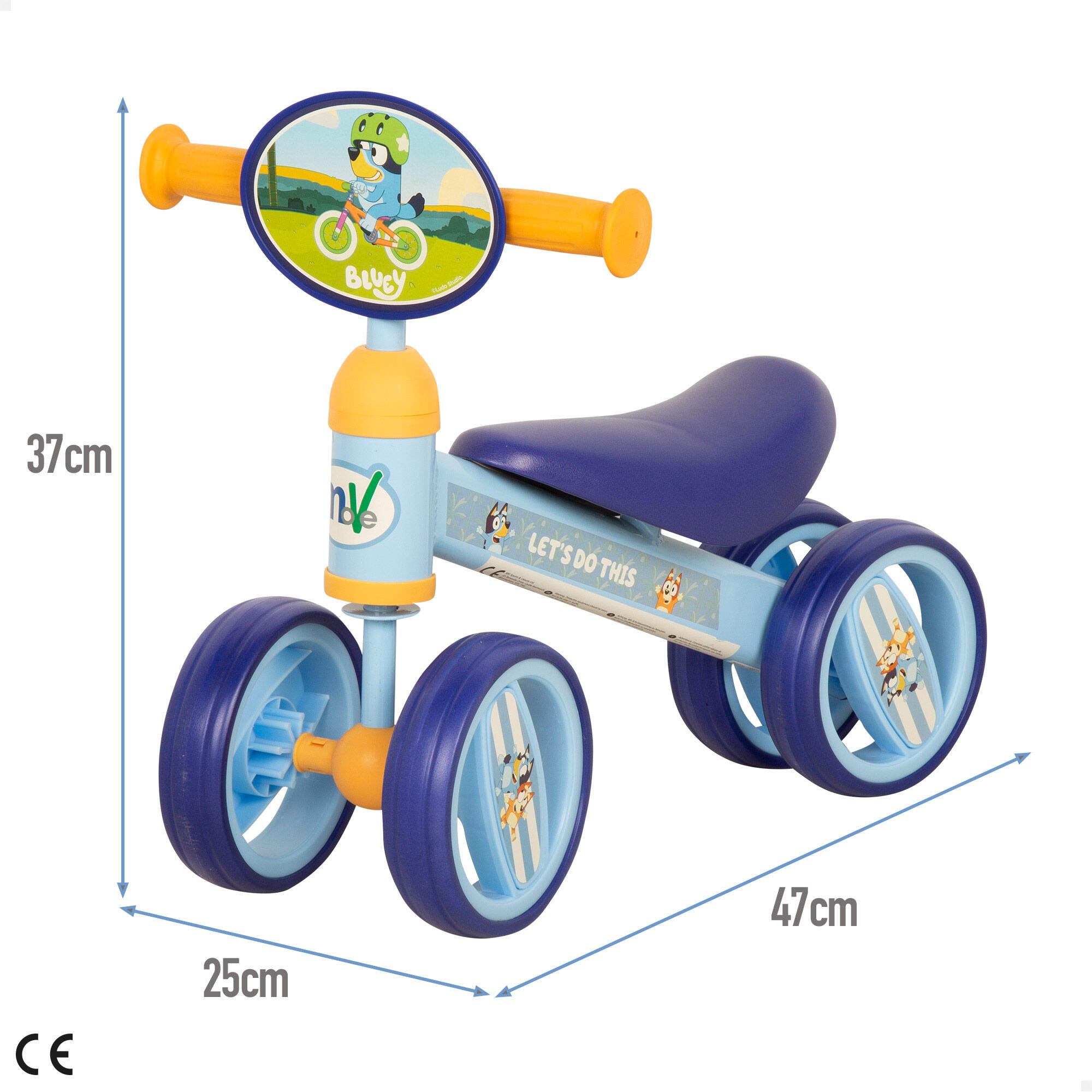Bluey Triciclo para bebés máx.15 kg 4/7