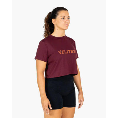 Dames crop top velites holo