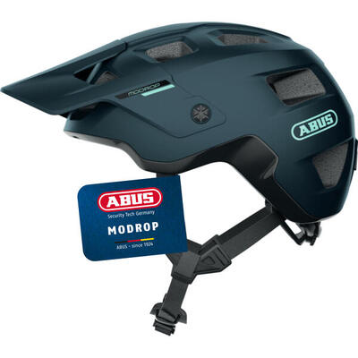 Abus modrop mountainbikehelm - midnight blauw l 57-61cm