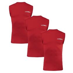 Lot de 2 débardeurs d'entraînement pour homme BODY rouges