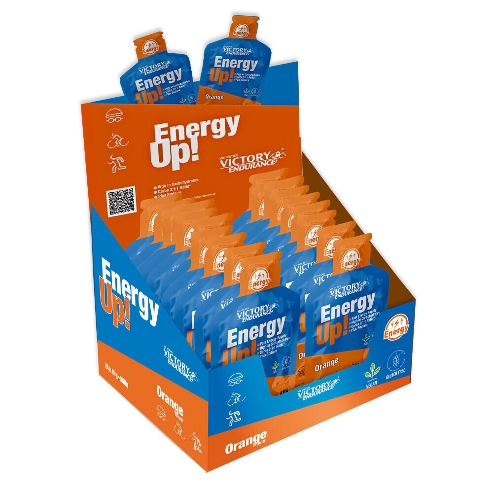 VICTORY ENDURANCE Victory Endurance - Energy Up! Sem Cafeina Gel 24 Gel x 40 gr