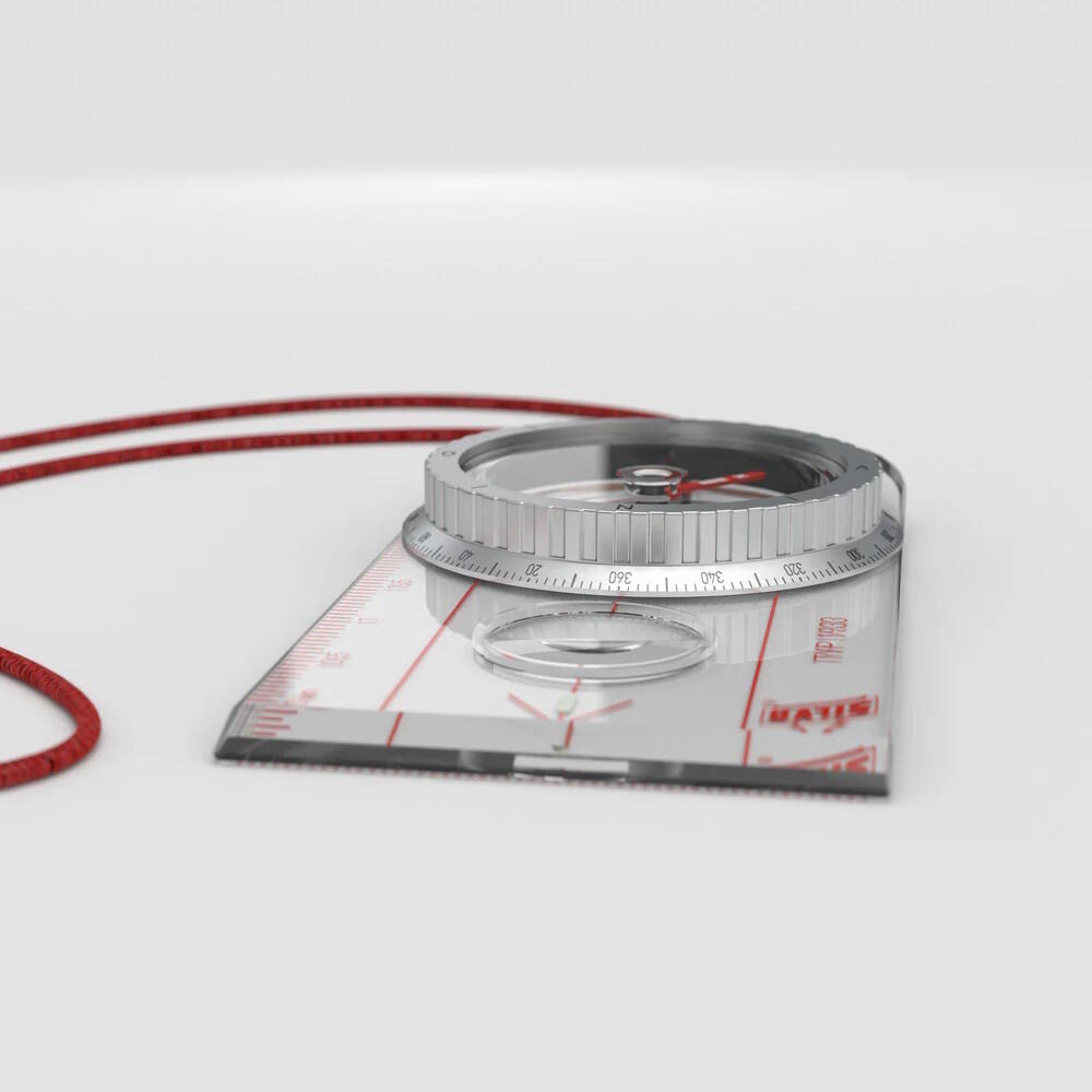 Baseplate Compass Traditional TYP 1933 with Lanyard 4/7
