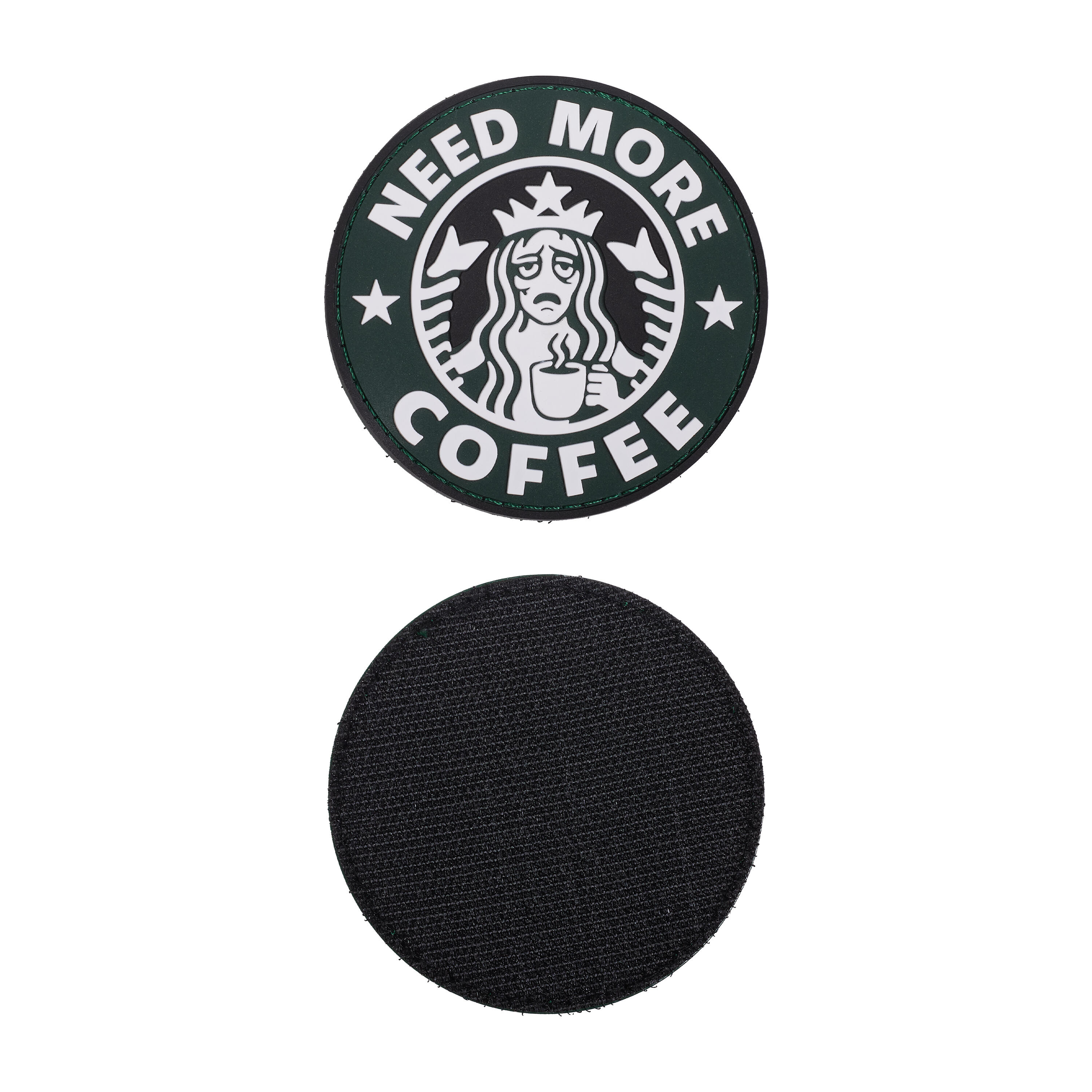 Patch Elitex Training Need more coffee Pvc Velcro per Zaini 4/4