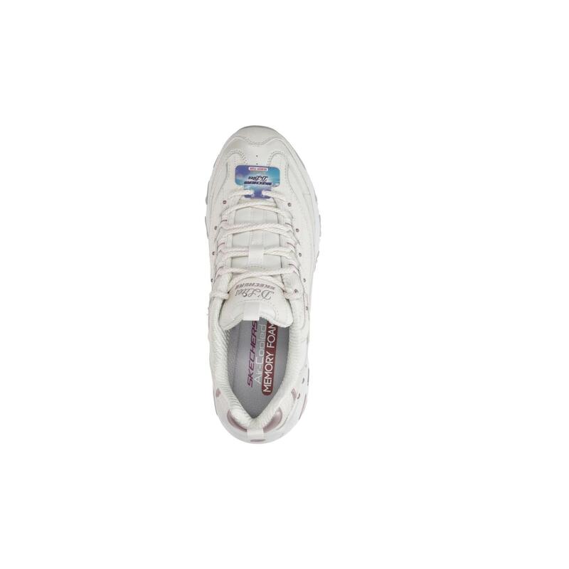 Pantofi Sport Skechers Model Dlites Culoare Bej
