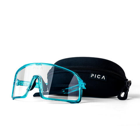 Lunettes de sport PICA OLOR Turquoise avec verres photochromiques 4/4