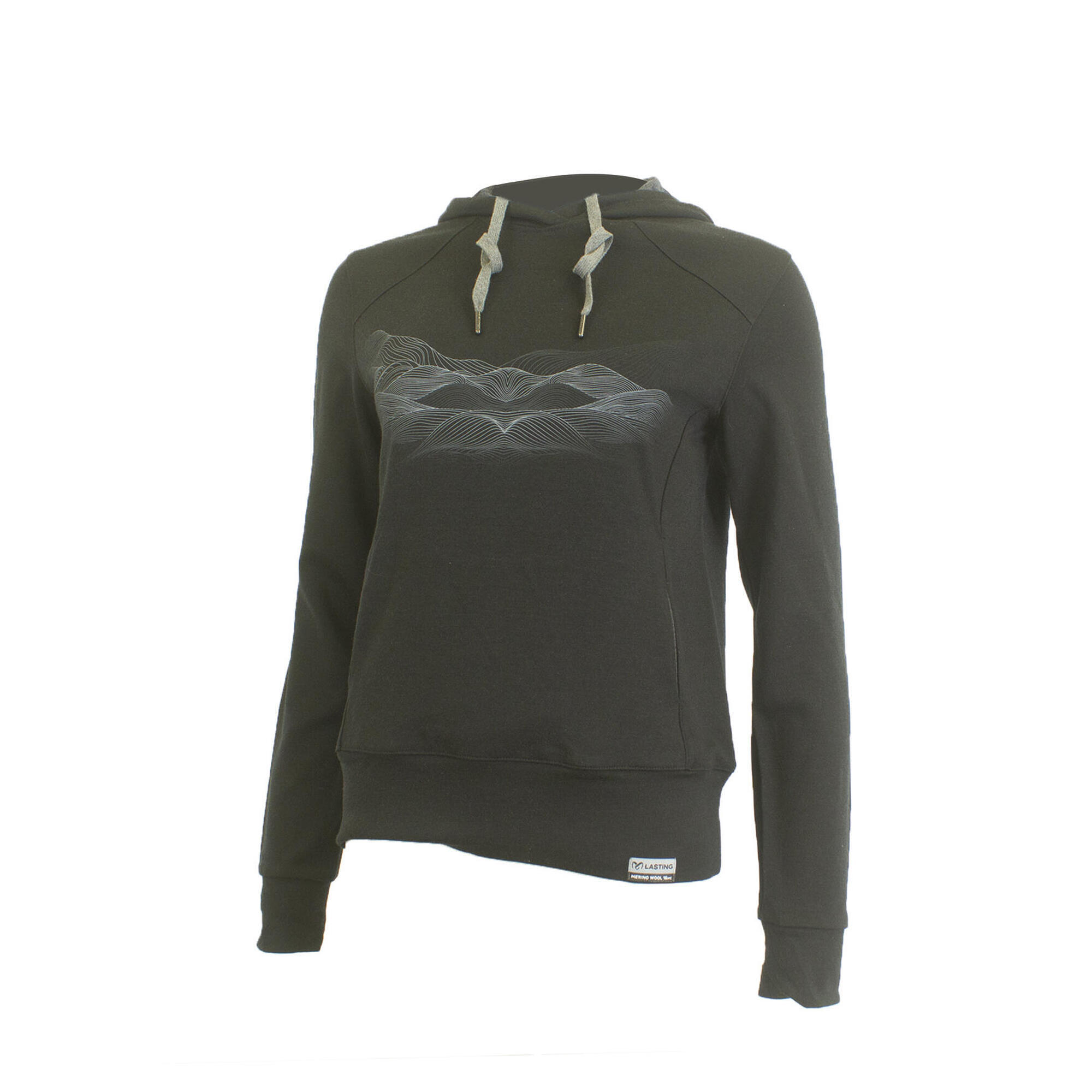 LASTING Dámská merino mikina WETIA
