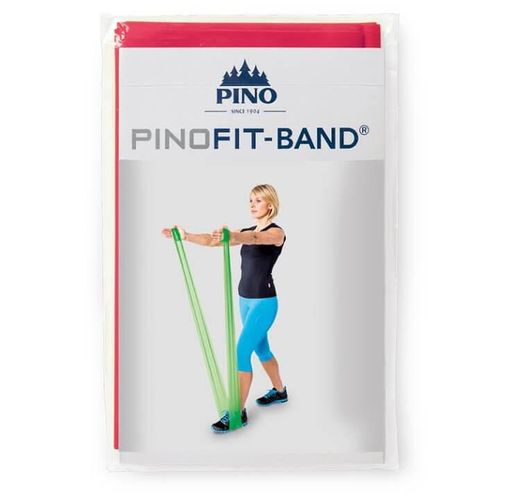 Taśma oporowa do ćwiczeń fitness gimnastycznych Pinofit 3/4