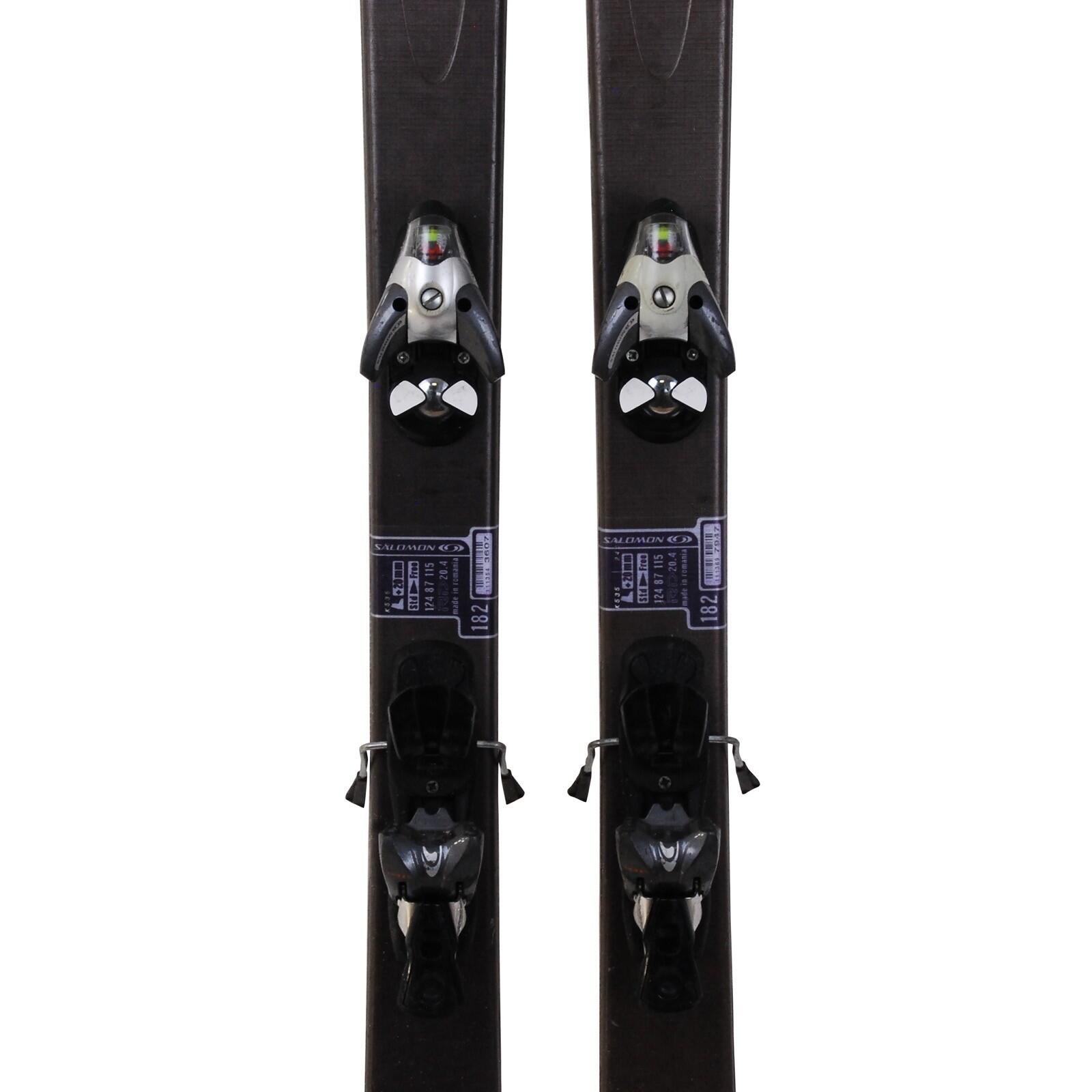 RECONDITIONNE - Ski Salomon Teneighty Foil + Fixations 3/4