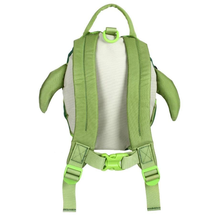Kinder-Rucksack LittleLife Turtle 2L grün, leicht, mit Leine & Brustgurt 7/7