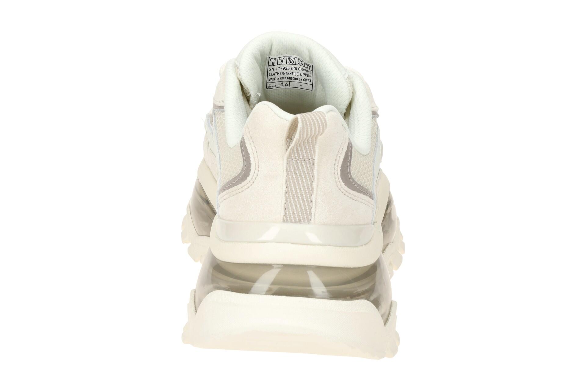 Chaussures Femmes Skechers Uno Chaos blanc 5/7
