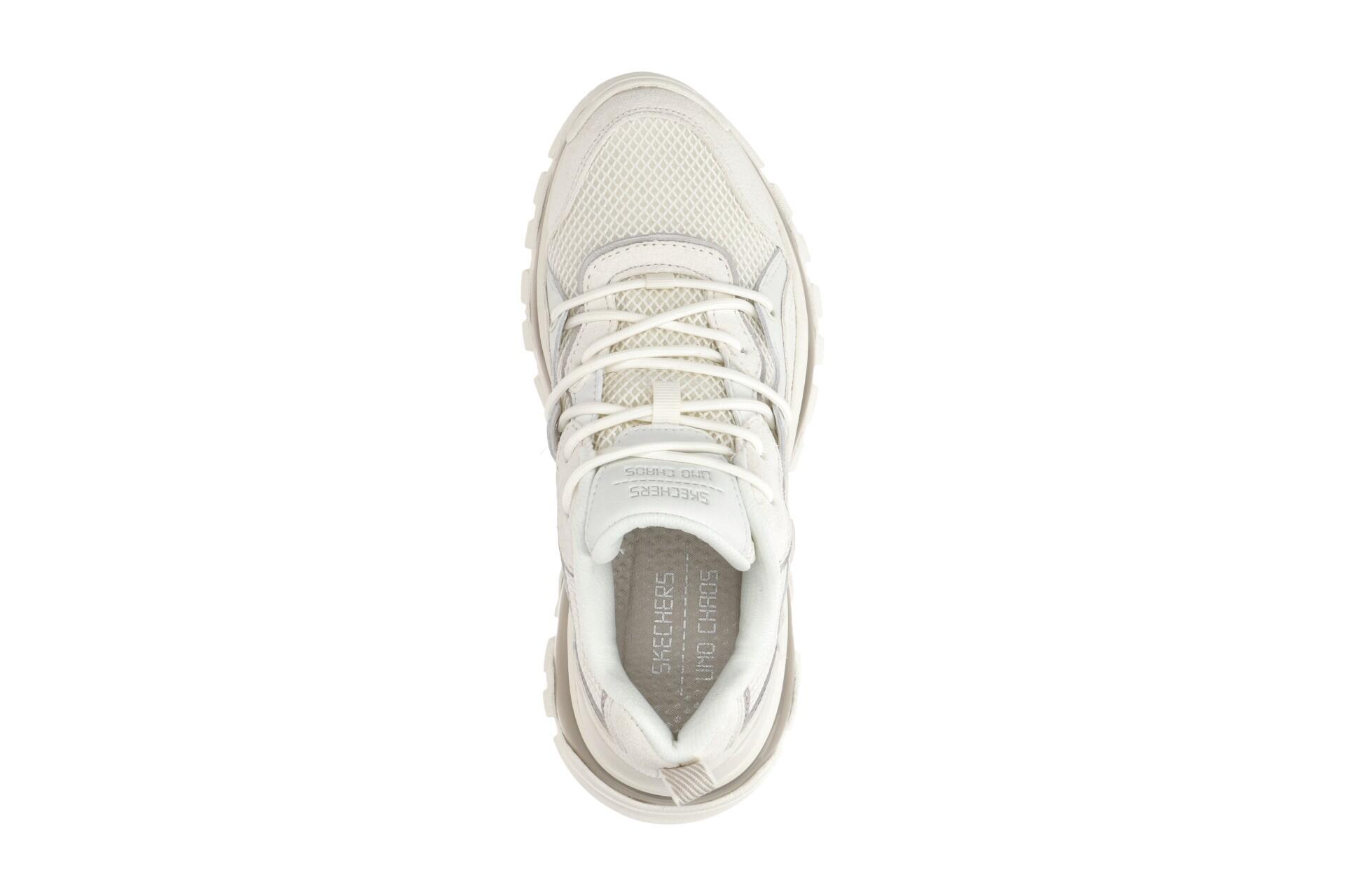 Chaussures Femmes Skechers Uno Chaos blanc 6/7