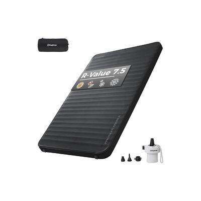 Materac samopompujący Premium Double KM1901 czarny