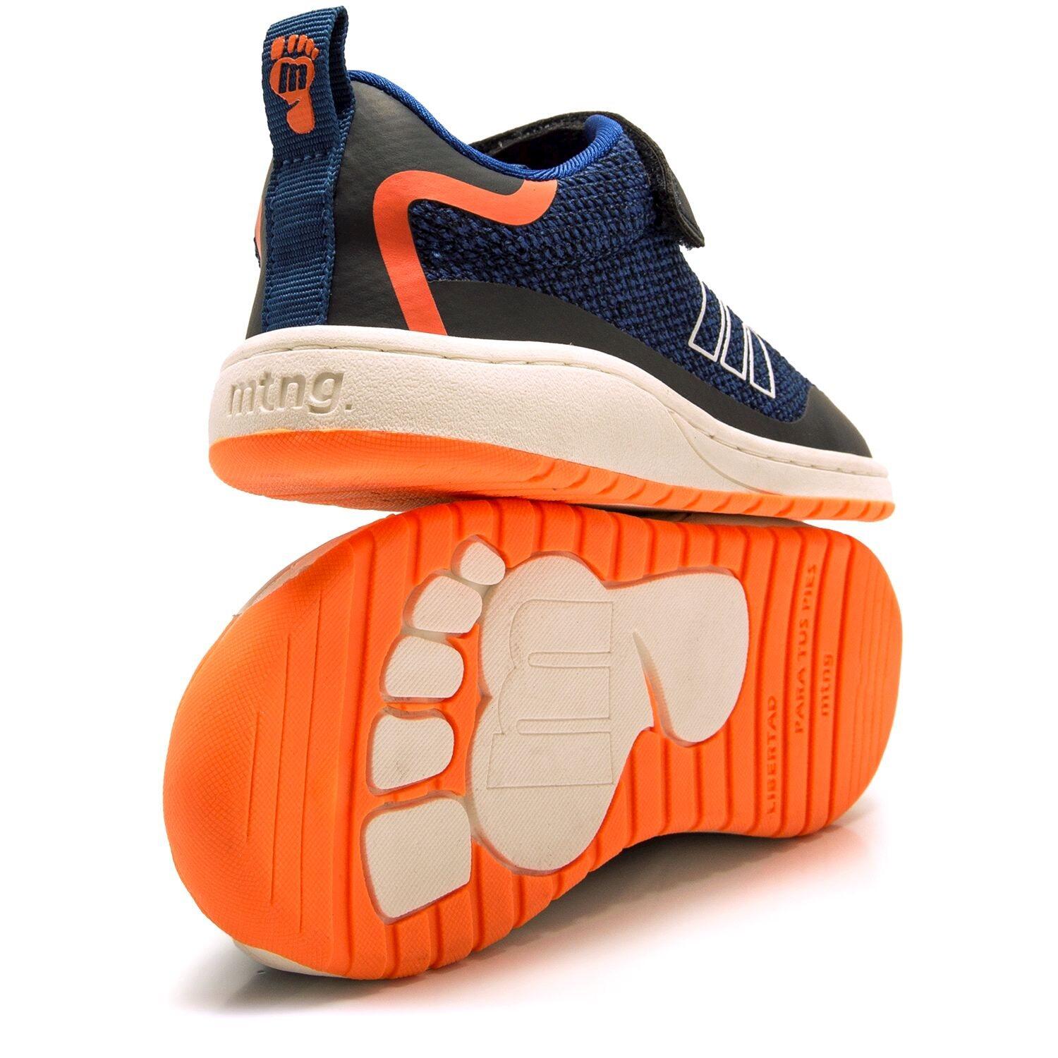 Sneakers barefoot garçon MTNG KIDS Free bleu 4/7
