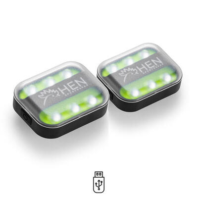 Luce multifunzionale con clip - Torcia elettrica - 2 pezzi