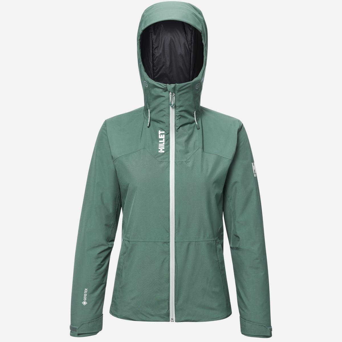 Millet - Veste Randonnée Femme Seneca Gore-tex 2l Warm - Veste - Vert - Decathlon
