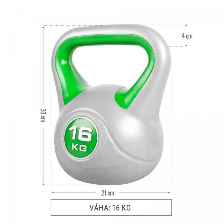 Kettebell Stylish umplut cu ciment de la 2 la 20 Kg